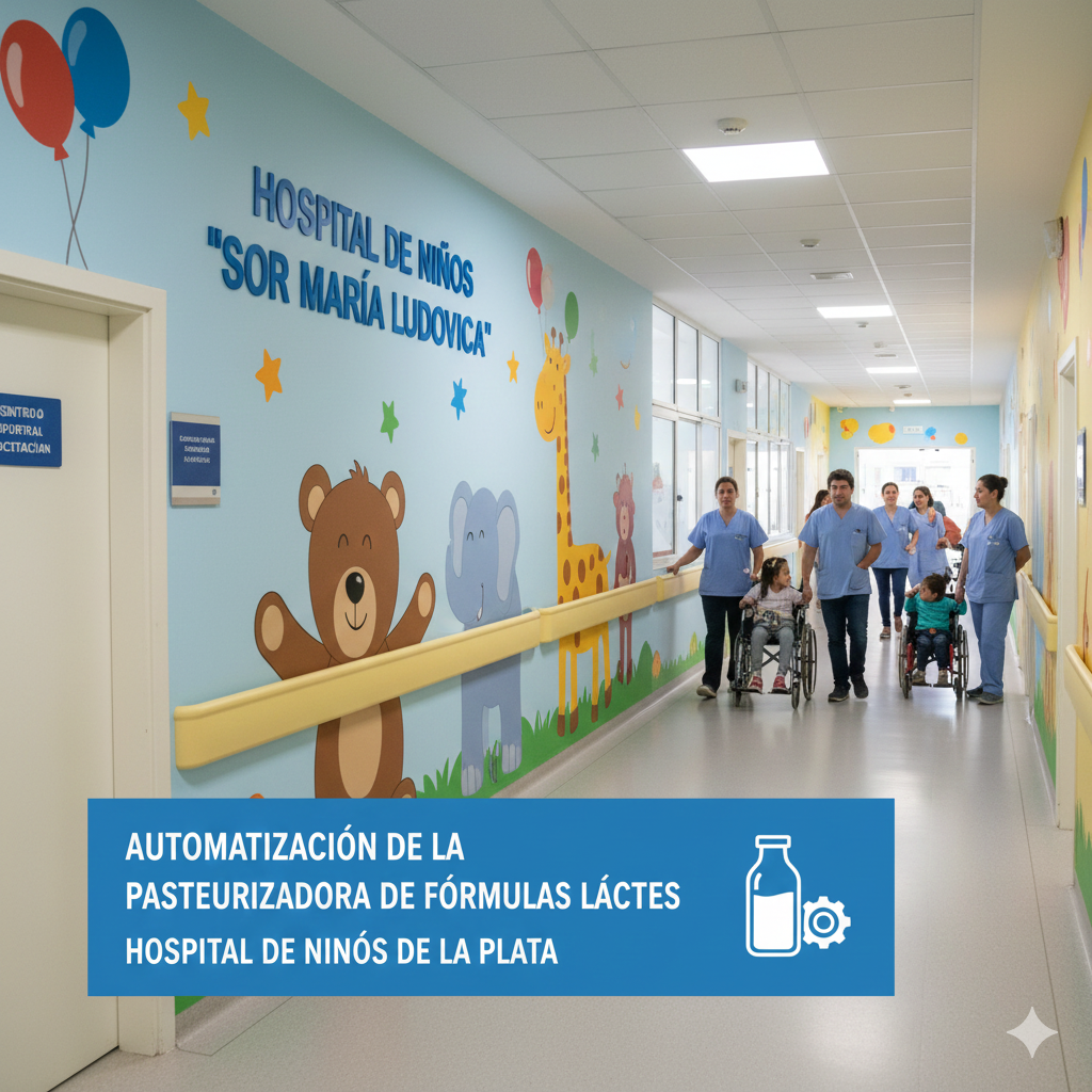Automatización de Pasteurizadora - Hospital de Niños La Plata